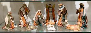 10" FABRIC NATIVITY SET - 100-4900621